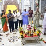 Lalbaugcharaja 2021 paul pooja 1