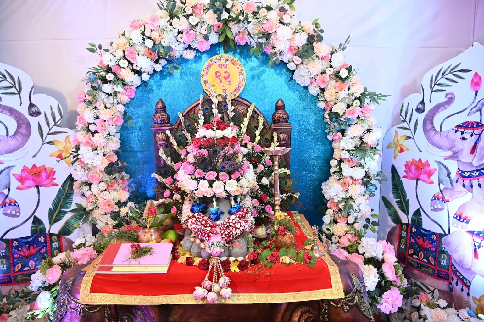 Lalbaugcharaja Muhurta Puja 2025